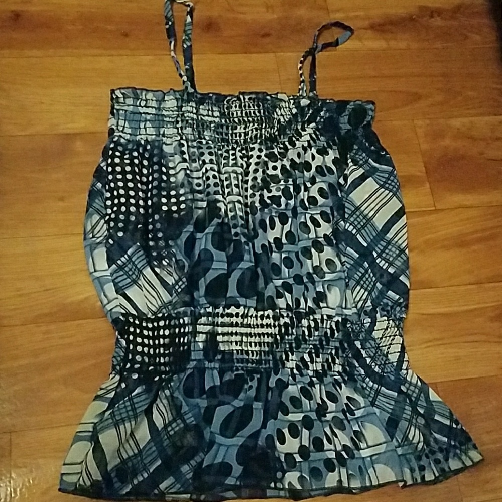 sheer tank top